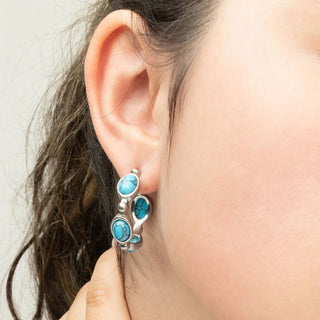 Turquoise Stone Earrings 