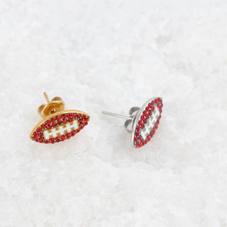 Football Stud Earrings- Studio