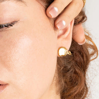 Helmet Stud Earrings- Model