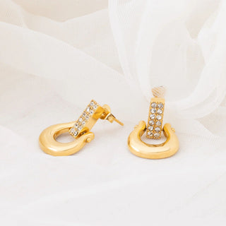 Horseshoe Drop Earrings- Studio