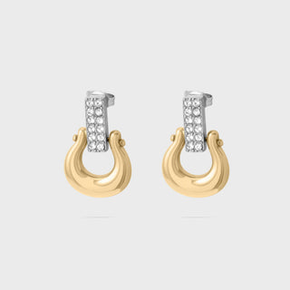 Horseshoe Drop Earrings