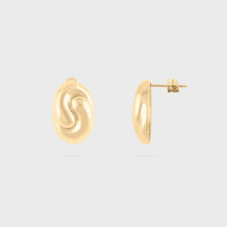 Sculptural Stud Earrings- Main