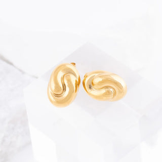 Sculptural Stud Earrings- Studio