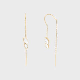 Dangle Stone Earrings- Main