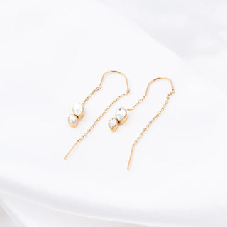 Dangle Stone Earrings- Studio