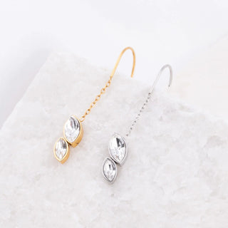 Dangle Stone Earrings- Studio