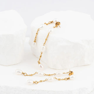 Dangle Pearl Earrings- Studio