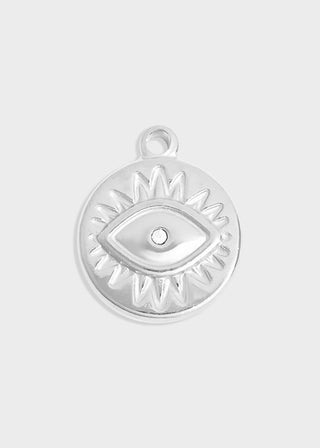 Evil Eye Sun Disc Charm