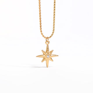 Compass Star Charm