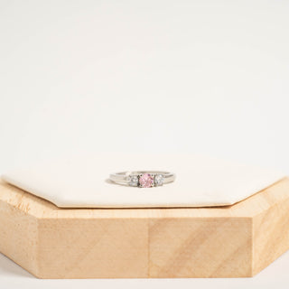 Radiant Birthstone Ring