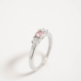 Radiant Birthstone Ring