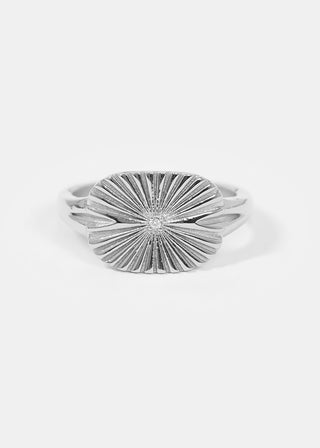 Sunburst Rectangle Ring