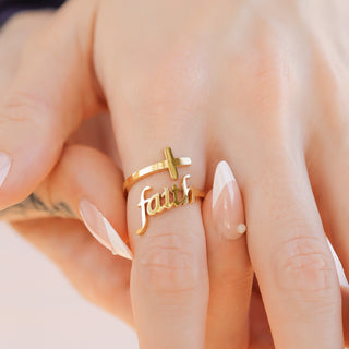 Adjustable Faith Ring