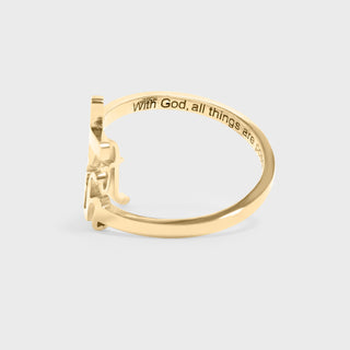 Adjustable Faith Ring