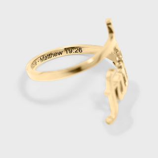 Adjustable Faith Ring