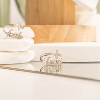 Adjustable Faith Ring