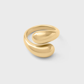 Large Duo Drop Ring - main