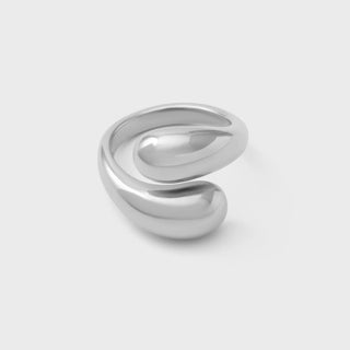 Large Duo Drop Ring - main