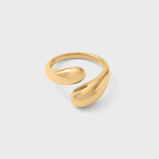 Duo Drop Ring