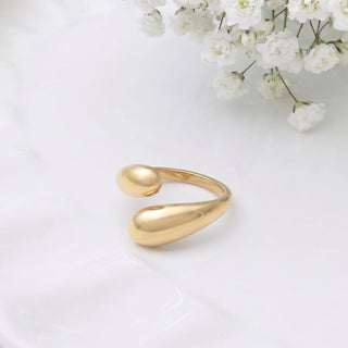 Duo Drop Ring
