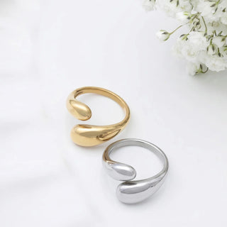 Duo Drop Ring