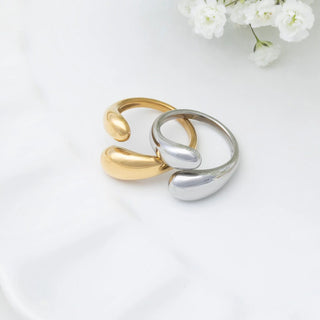 Duo Drop Ring