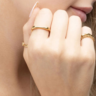 Adjustable Simple Ring - model