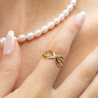 Infinity Symbol Adjustable Ring