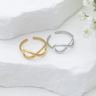 Infinity Symbol Adjustable Ring