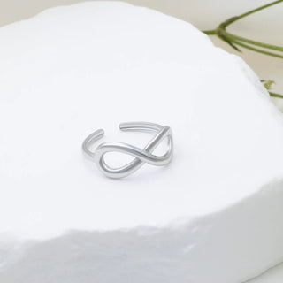 Infinity Symbol Adjustable Ring