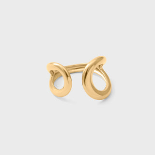 Crescent Cuff Adjustable Ring - main