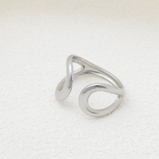Crescent Cuff Adjustable Ring - studio