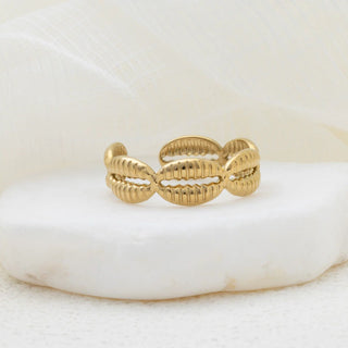 Petite Petal Adjustable Ring
