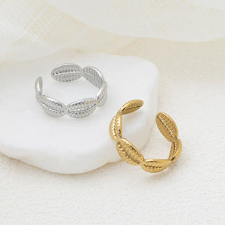 Petite Petal Adjustable Ring