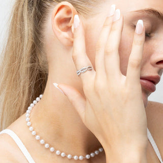 Petite Petal Adjustable Ring