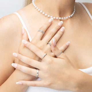 Petite Petal Adjustable Ring