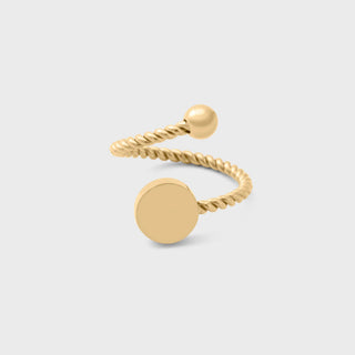 Open Wrap Adjustable Ring
