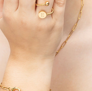 Open Wrap Adjustable Ring