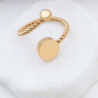 Open Wrap Adjustable Ring