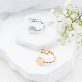 Open Wrap Adjustable Ring