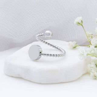 Open Wrap Adjustable Ring