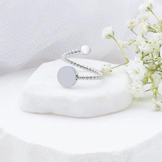 Open Wrap Adjustable Ring