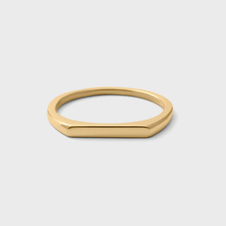 Dainty Flat Stack Ring - Main