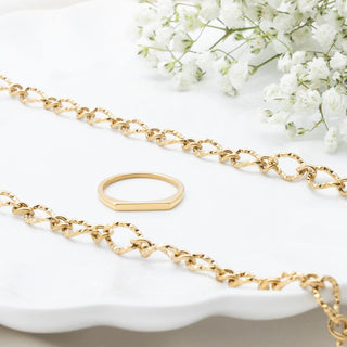 Dainty Flat Stack Ring - Studio