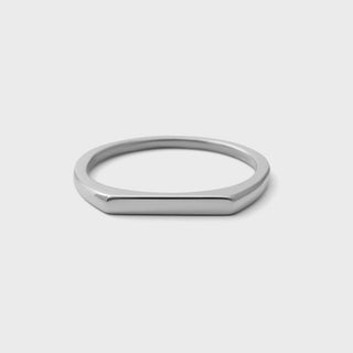 Dainty Flat Stack Ring - Main