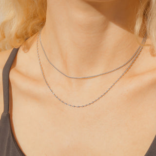 Singapore Dainty Chain Necklace