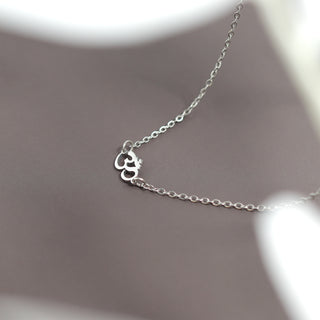 "Om" Dainty Charm Necklace