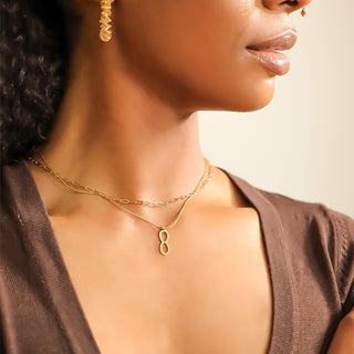 Serpentine Chain Necklace