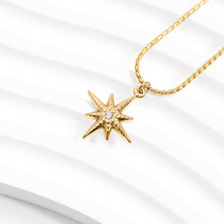Compass Star Charm