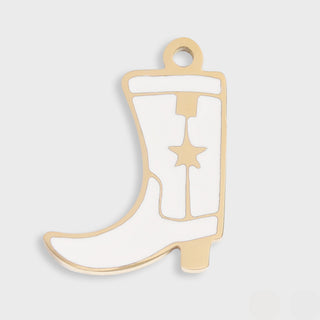 Epoxy Cowboy Boot Charm
